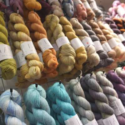 1 Roll 5-Strand Wool Yarn Soft Warm DIY Beginner Needlework Hand Knitting Crochet Yarn Ball for Sewing Shop, Blue