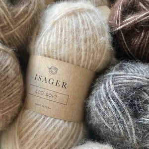 Isager - Soft (formerly Eco Soft) - 50g shown in colour 28 | Yarn Worx