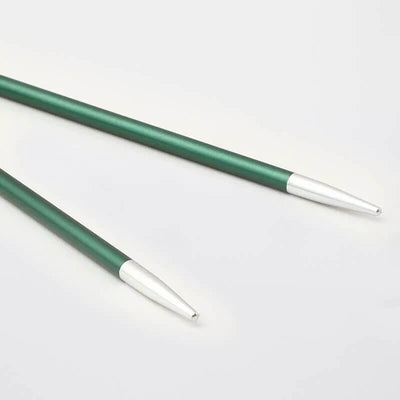 KnitPro - Zing Aluminium Interchangeable Circular Needle Tips - Short 4" shown in size 3mm | Yarn Worx