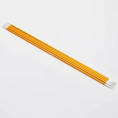 KnitPro - Zing Aluminium Double Pointed Needles - 6" / 15cm shown in size 2.25mm with SKU 47002 | Yarn Worx