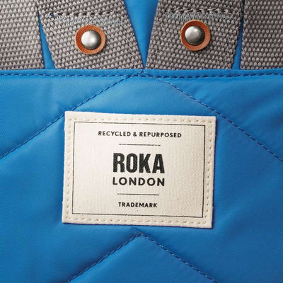 ROKA London Bantry B Recycled Nylon Bag - Seaport | Yarn Worx