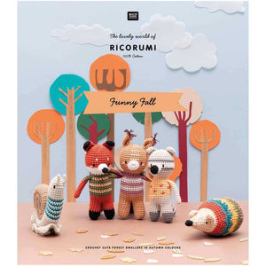 Rico - Ricorumi Funny Fall Crochet Pattern Book | Yarn Worx