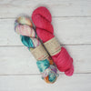 Breathe & Hope Kit - Casapinka’s LYS Day Project - Emma's Yarn Practically Perfect Sock WITH FREE PATTERN Cactus Flower & Mexican Wedding Dress | Yarn Worx