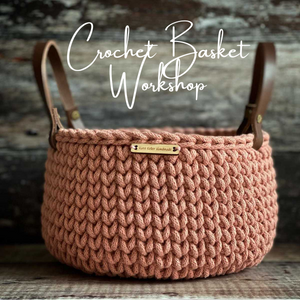 NEW DATES AVAILABLE...SEE BELOW Crochet Basket Workshop - Saturday 16th March 2024 (from 10:00am)