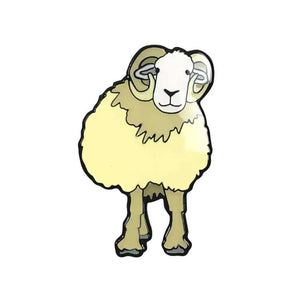 Emma Ball - Herdwick Sheep Enamel Pin | Yarn Worx