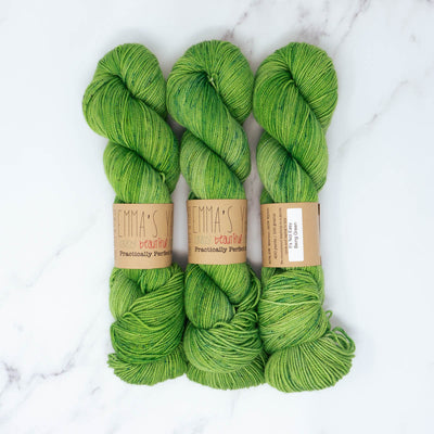 Emma's Yarn - Practically Perfect Sock - 100g - Its not easy being green