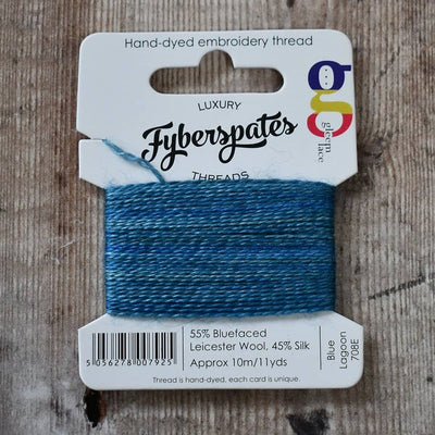 Fyberspates Gleem Embroidery Thread - Blue Lagoon 708E | Yarn Worx