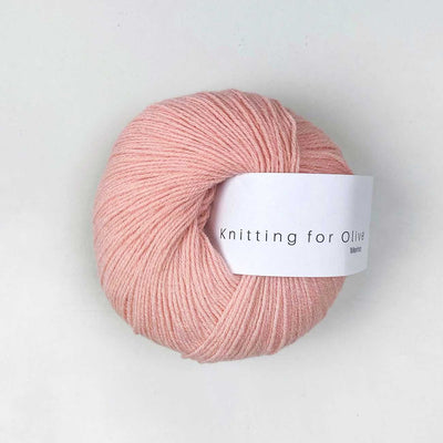 Knitting for Olive - Merino - 50g - Poppy Rose | Yarn Worx