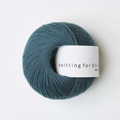 Knitting for Olive - Merino - 50g - Petrol Green | Yarn Worx