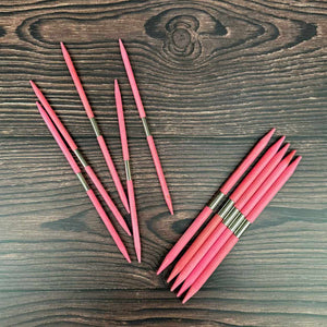 LYKKE - Blush Pink Double Pointed Needles - 6" | Yarn Worx