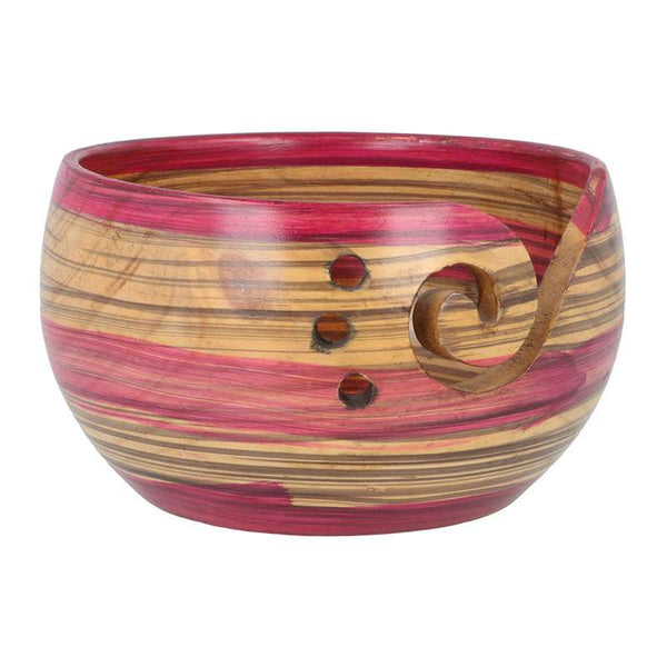 Scheepjes Yarn Bowl Plastic 15 X 10 Cm Orange Marbled Wool Knitting...