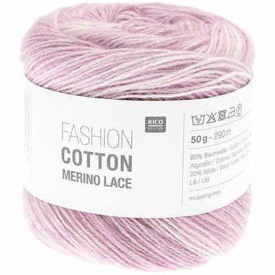 Rico - Fashion Cotton Merino Lace - 50g - Spring | Yarn Worx