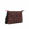 ROKA London - Carnaby XL Crossbody Bag in Scarlet Leopard | Yarn Worx