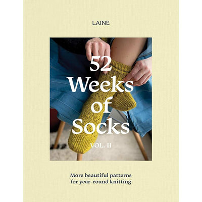 Laine - 52 Weeks of Socks - Volume 2 front cover | Yarn Worx