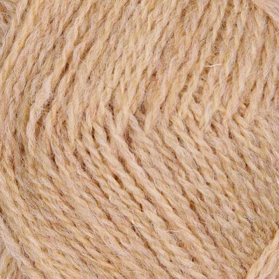Baa Ram Ewe - Pip Colourwork 4ply Yarn - 25g shown in colourway 026 Pudding Beige | Yarn Worx