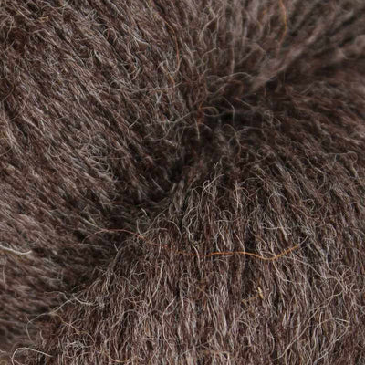 Baa Ram Ewe British Breeds DK - 100g shown in colourway 404 Black Welsh Mountain | Yarn Worx