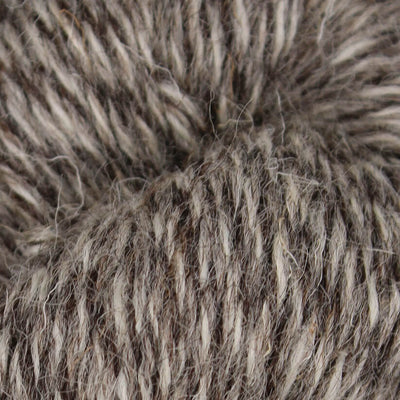 Baa Ram Ewe British Breeds DK - 100g shown in colourway 407 Dark Natural Twist | Yarn Worx
