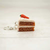 Handmade Polymer Clay Stitch Marker / Progress Keeper - Carrot Cake | Yarn Worx