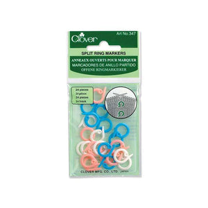 Clover - Split Ring Stitch Markers | Yarn Worx