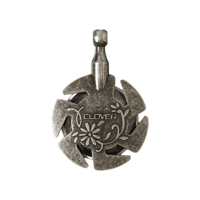 Clover - Yarn Cutter Pendant - Antique Silver | Yarn Worx