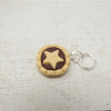 Handmade Polymer Clay Stitch Marker / Progress Keeper - Mince Pie | Yarn Worx