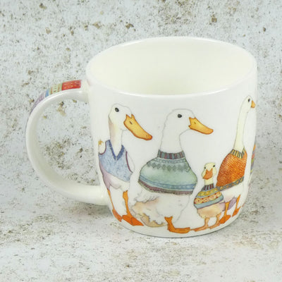 Emma Ball - Dapper Ducks Bone China Mug with Gift Box | Yarn Worx