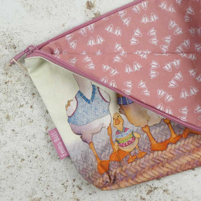 Emma Ball - Dapper Ducks Zipped Pouch | Yarn Worx