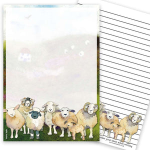 Emma Ball - Felted Sheep A5 Writing Pad | Yarn Worx