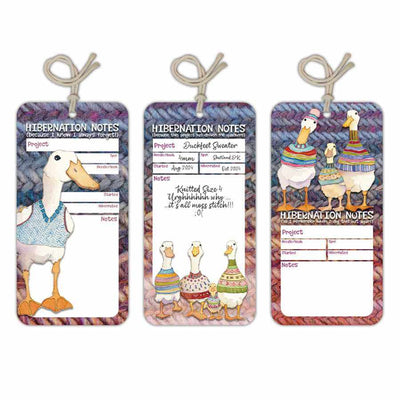 Emma Ball - Dapper Ducks Hibernation Tags (pack of 12) | Yarn Worx