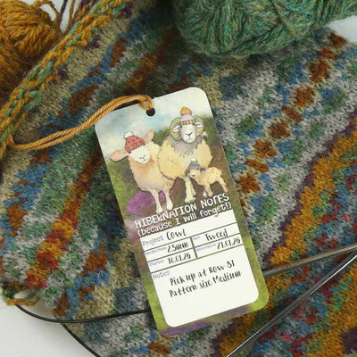 Emma Ball - Happy Sheep Hibernation Tags (pack of 12) | Yarn Worx