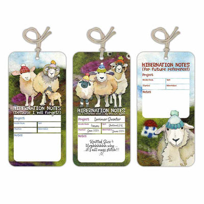 Emma Ball - Happy Sheep Hibernation Tags (pack of 12) | Yarn Worx