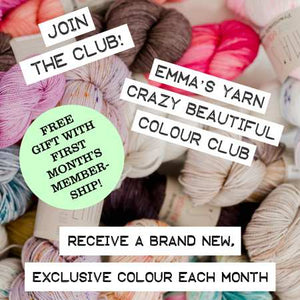 Emma's Yarn Crazy Beautiful Colour Club | Yarn Subscription | Yarn Worx