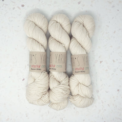 Emma's Yarn - Super Silky Yarn - 100g - Whisper | Yarn Worx