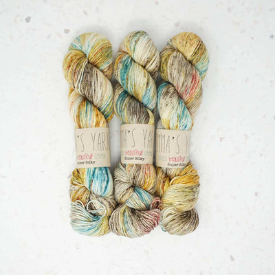 *** Latest Colours *** Emma's Yarn - Super Silky Yarn - 100g - Grove Roots | Yarn Worx