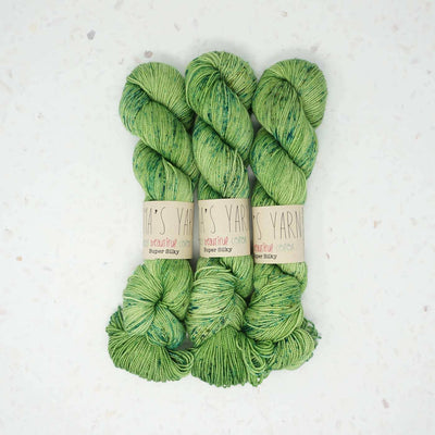 Emma's Yarn - Super Silky - 100g - It's Not Easy Being Green | Yarn Worx