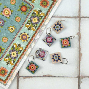 Emma Ball / Janie Crow - 6 x Fruit Garden Knitting Stitch Markers | Yarn Worx