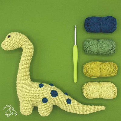 Hardicraft - Brontosaurus - Crochet Kit | Yarn Worx