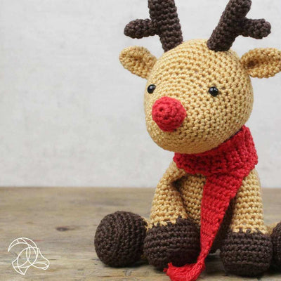 Hardicraft - Rudolf Reindeer - Crochet Kit | Yarn Worx