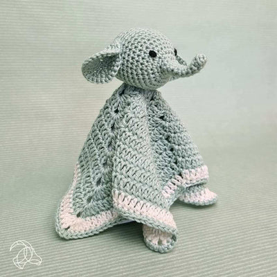 Hardicraft - Elephant Cuddle Cloth - Crochet Kit | Yarn Worx
