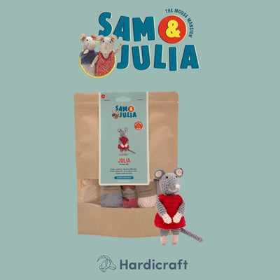 Hardicraft - Julia Mouse - Crochet Kit | Yarn Worx