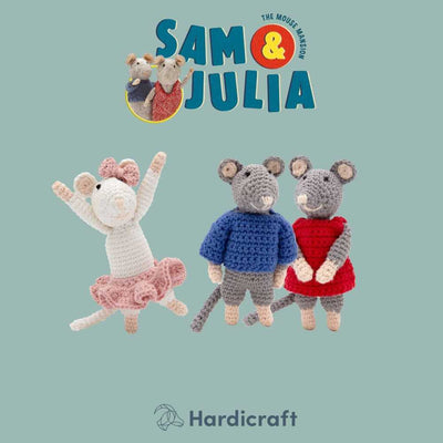 Hardicraft - Julia Mouse - Crochet Kit | Yarn Worx