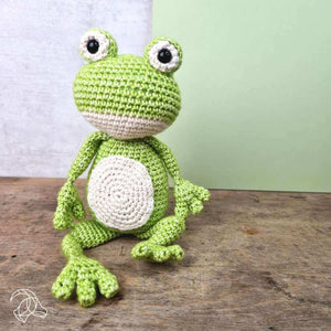 Beginner Frog Crochet Kit Easy Crochet Starter Kit Crochet Animals Kit  Amigurumi Kit Crochet Gift Animal Crochet Store 