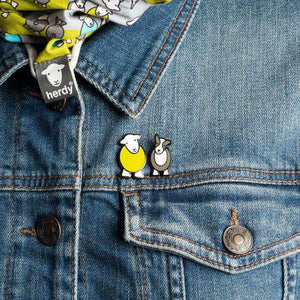 Herdy & Sheppy Pin Badge Set | Yarn Worx