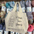 Market Town Yarns - Cotton/Canvas Project Bag | Yarn Worx
