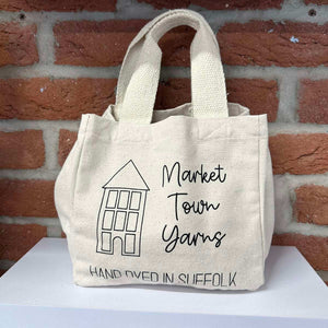 Market Town Yarns - Cotton/Canvas Project Bag | Yarn Worx