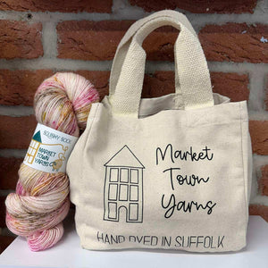 Market Town Yarns - Cotton/Canvas Project Bag | Yarn Worx