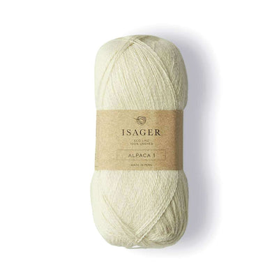 Isager - Alpaca 1 - 50g - colour E0 | Yarn Worx