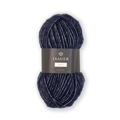 Isager - Soft (formerly Eco Soft) - 50g shown in colour 100 | Yarn Worx