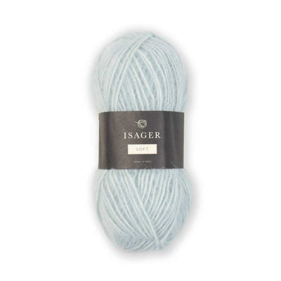 Isager - Soft (formerly Eco Soft) - 50g shown in colour 10  | Yarn Worx