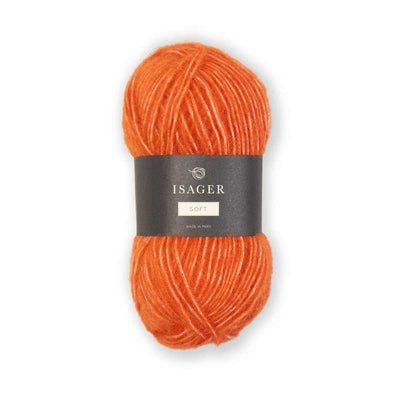 Isager - Soft (formerly Eco Soft) - 50g shown in colour 28 | Yarn Worx